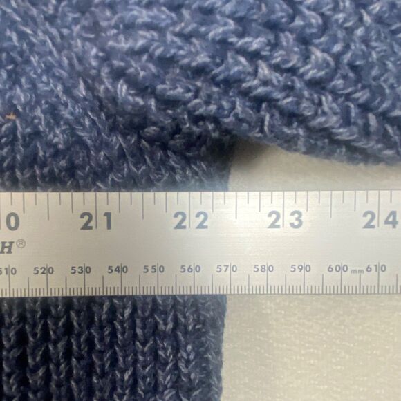 L.L. Bean Organic Cotton Waffle Knit Full Zip Cardigan – Men’s L Tall - Picture 9 of 11